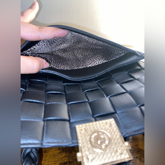 Black Purse with Gold Accents - Picture 5 of 5